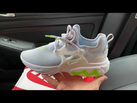 Nike React Presto Half Blue shoes - YouTube