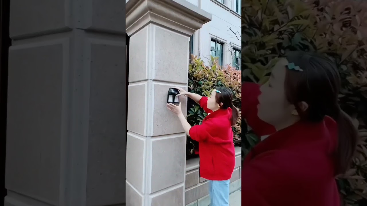 Solar Led Motion Sensor Wall Light – Waterproof Outdoor Garden