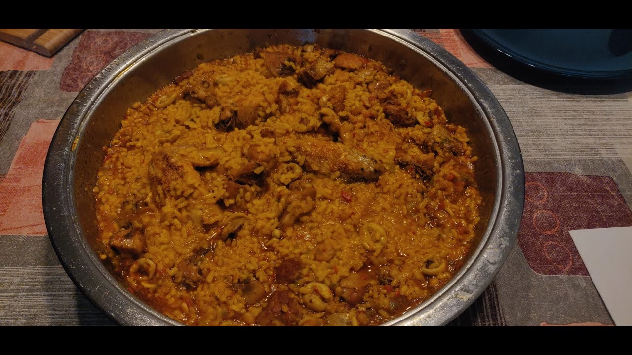 Paella Mixta en Paellero AMC 32 cm