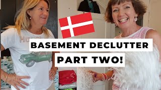 Basement Decluttering Tips - how to start organizing! With Sue - Part Two ??