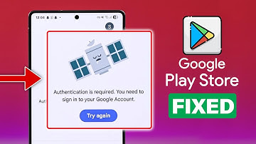 Fix “Authentication Is Required” Error on Google Play Store!