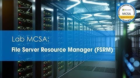 File Server Resource Manager FSRM Windows Server 2019 ✅