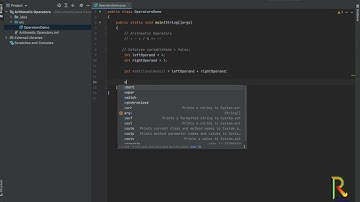 Beginners Java Tutorials (Arithmetic Operators)