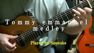 Classical Gas Medley ～Tommy emmanuel～ (Played by Sousuke) - YouTube