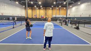 Asha & Srini vs Brad & Koni on Feb 10, 2026   DUPR @ Pad & Paddle screenshot 1