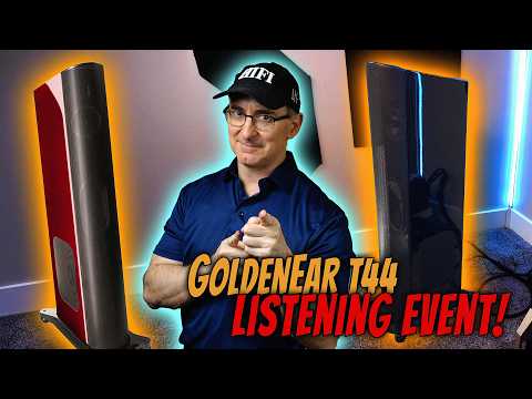 Goldenear T44 Speaker Listening Event