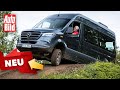 Mercedes Sprinter 4x4 (2021) | Neues Allrad-System für den Sprinter | Fahrt mit Thomas Rönnberg