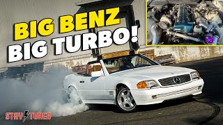 2JZ Turbo Swapped 6 Speed Benz Back from the DEAD and it RIPS!  Tony Angelo’s Stay Tuned