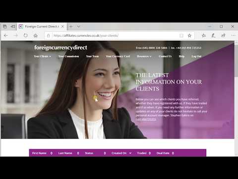 Partner Portal Tutorial - Foreign Currency Direct