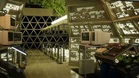 Hydroponic Space Station in Unreal 5