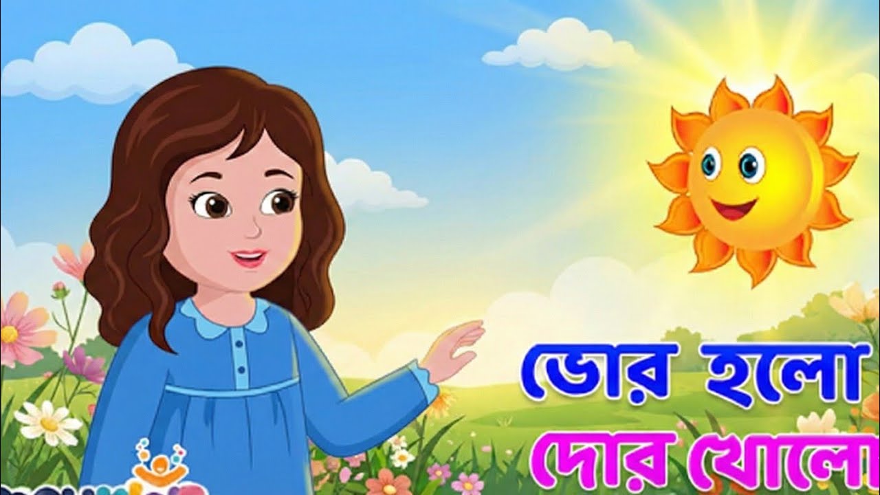 Bhor Holo Dor Kholo | ভোর হলো দোর খোলো | Bengali Rhymes for Kids ...