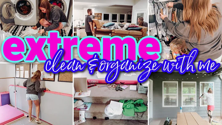 EXTREME CLEAN, DECLUTTER, & ORGANIZE | MAJOR DEEP ...