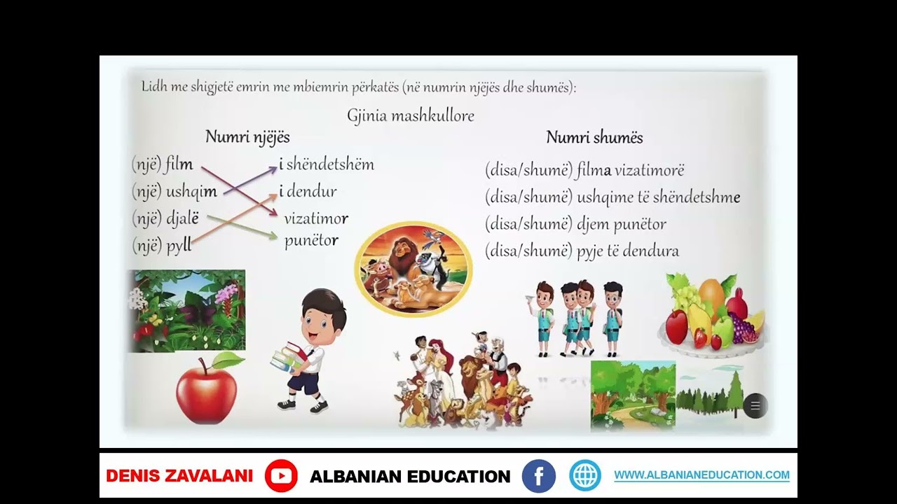 2 01 109   Java 22   Gjuhë shqipe    Mbiemri