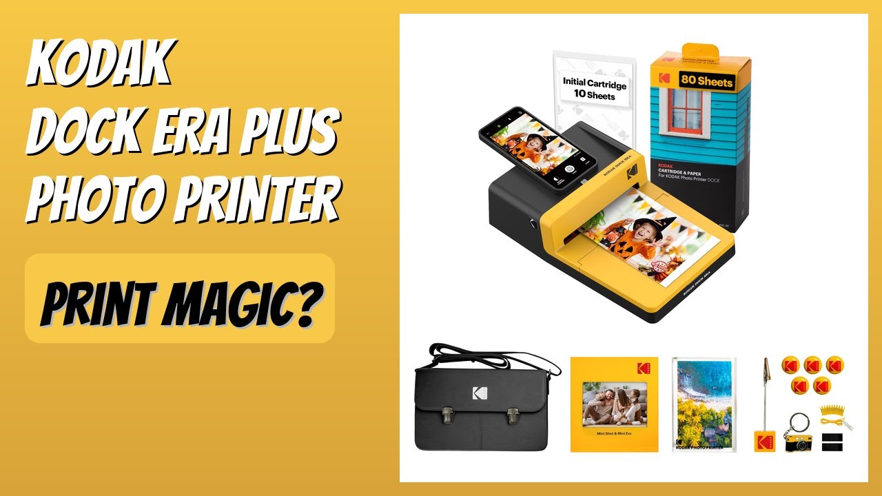 REVIEW (2026): KODAK Dock ERA Plus Photo Printer. Features