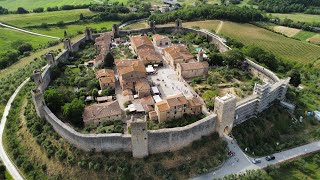 Cosa vedere in Toscana: Il castello medievale di Monteriggioni