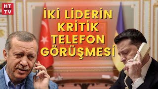Cumhurbaşkanı Erdoğan, Ukrayna Devlet Başkanı Zelenski ile telefon görüşmesi gerçekleştirdi