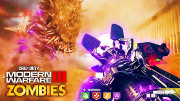 NEW MW3 ZOMBIES GAMEPLAY SECRETS - ROUND BASED, EASTER EGGS, SECRET CAMOS & MORE!