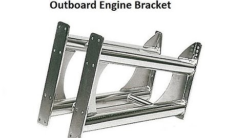 DIY Boat Outboard Engine Transom Bracket