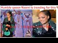 Beautiful queen naomi trending for doing this and ooni of ife reacts
