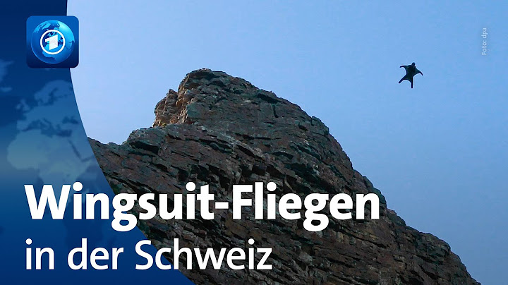 Wingsuit-Fliegen am Hotspot in der Schweiz