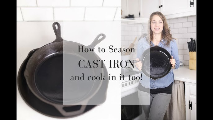 Cast Iron 101 - How to Care, Clean, and Season - Pink Fortitude, LLC