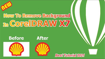 How To Remove Image Background In CorelDraw X7 | Easy Way To Remove Image Background In CorelDraw X7