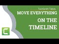 Move Everything on the Camtasia Timeline and Keep It In Sync