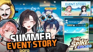 Event Penuh dengan Candaan 😆 ! Review Story Event Summer Memories - the spike volleyball cross
