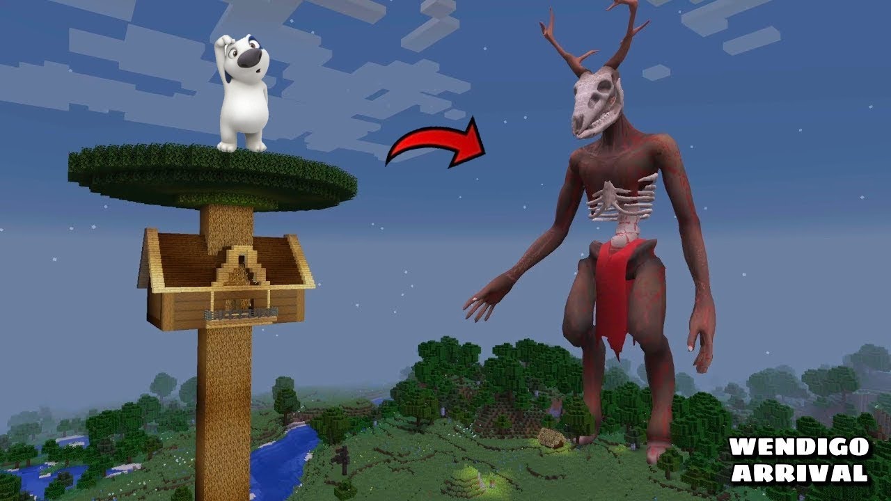 i Found Scariest WENDIGO ARRIVAL 😱 in Minecraft | Minecraft Horror |