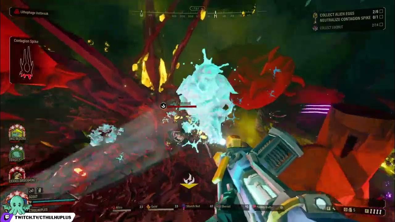 Deep Rock Galactic Egg Hunt Lithophage Outbreak Scout Bullets of