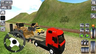 European Truck Simulator 2019 | Excavator Transporter - Android Gameplay FHD screenshot 3