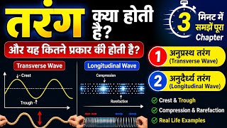 3 मिनट में समझो तरंग क्या होती है | Waves in Hindi | तरंग (Wave) क्या होती है? |