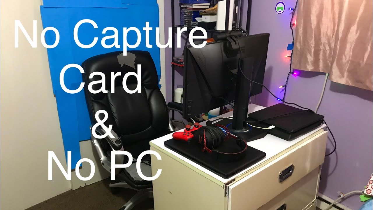 My Best Budget PS4 Streaming Setup No Capture & No PC How I Got To 1K Subs My PS4 2021 - YouTube