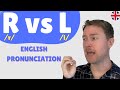 English Pronunciation - The R vs L sounds (/r/ vs /l/)