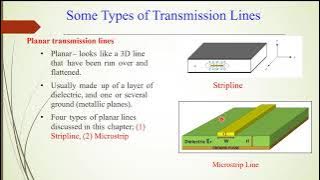 Planar transmission line: Overview of Stripline and Microstrip line