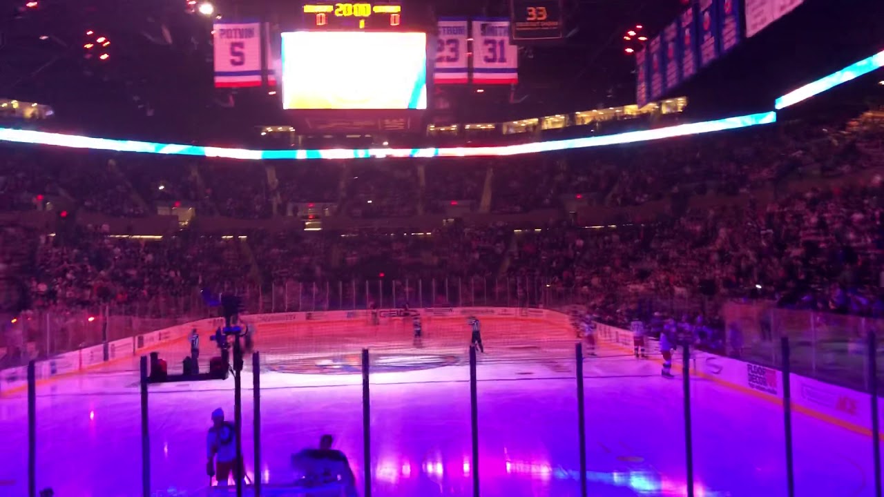 Let S Go Islanders Chant Before Isles Return To The Coliseum Youtube