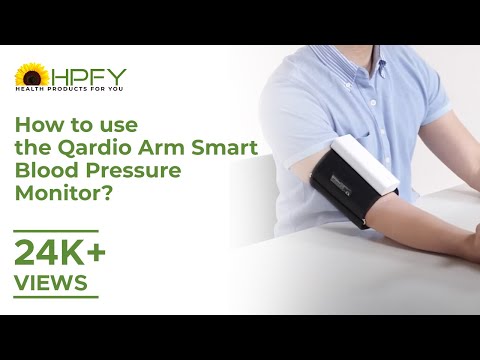 How to use the Qardio Arm Smart Blood Pressure Monitor? Qardio BP