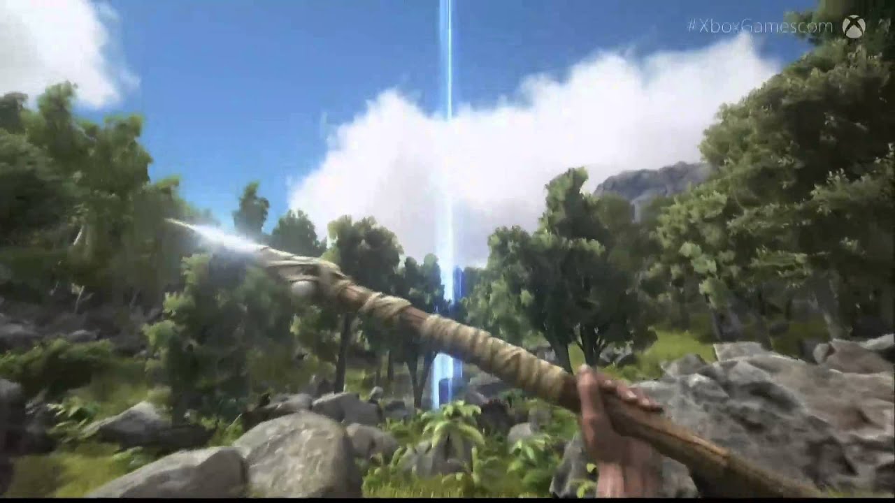 ARK coming to Xbox One - Gameplay Gamescom 2015 HD - YouTube