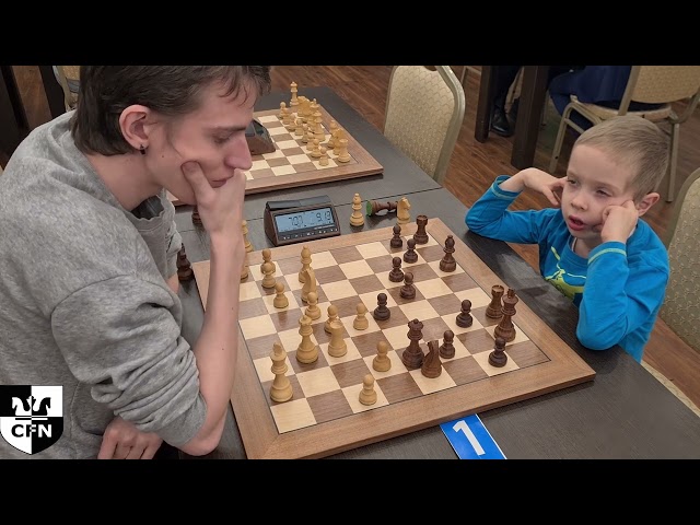 D. Shved (1344) vs G. Yunker (0). Chess Fight Night. CFN. Rapid class=