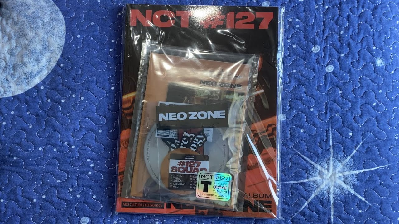 Unboxing NCT 127 2nd Studio Album NEO ZONE (T Ver). - YouTube
