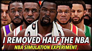 I Deleted HALF of the NBA’s TEAMS... and it formed ONLY SUPERTEAMS | NBA 2K21 Next Gen New Feature