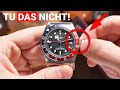 3 Dinge die du NIEMALS mit deiner Uhr machen solltest | ROLEX NOMOS OMEGA | WATCHVICE