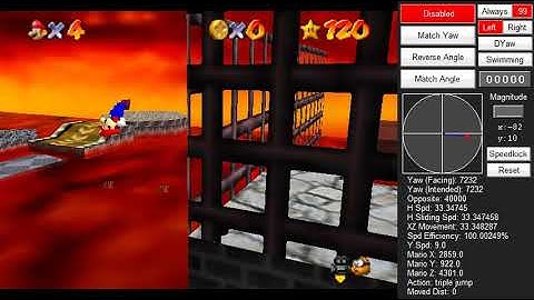 [TAS] Red Hot Log Rolling Sidehop in 13.0 seconds