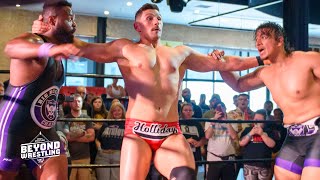 [Free Match] Richard Holliday, Ichiban, Dustin Waller Vs. Big Business | Beyond Wrestling (Wwe Mlw)