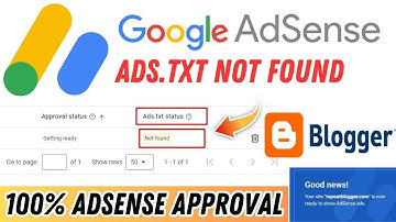 How To Fix Google AdSense Ads txt Not Found Error in Blogger 2024