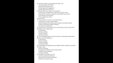 UGC NET JUNE 2024 | UNIT 8 MARKETING MANAGEMENT | Mock 2-3 #ugcnet2024