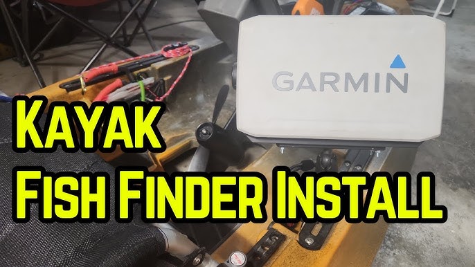 Kayak Fish Finder Install Without Drilling Holes 