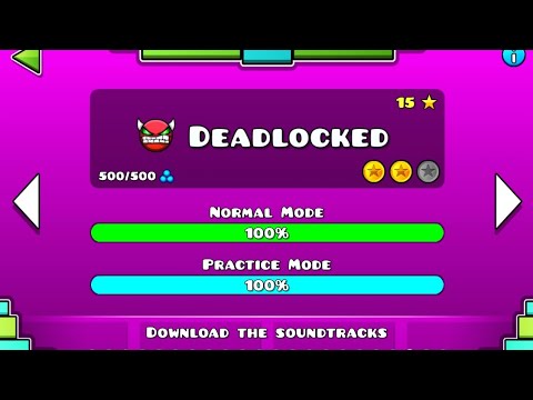 Deadlocked 100% | Geometry Dash - YouTube