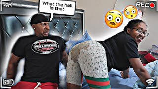 LEADING MY HUSBAND ON WITH POOP STAINS TO SEE HOW HE REACTS!! *HILARIOUS*