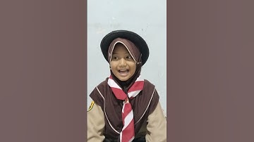 #pramukagaruda menyanyikan lagu wajib nasional satu nusa satu bangsa - Mirna rosma inda